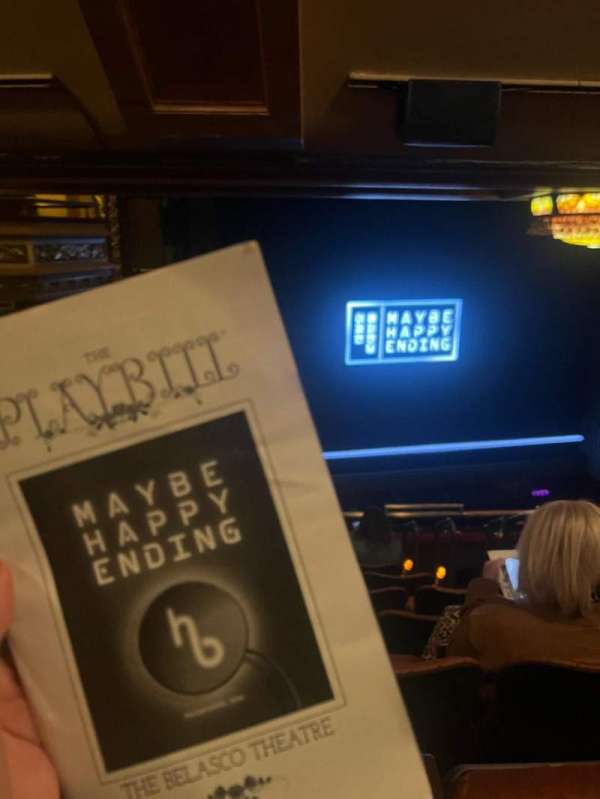 Belasco Theatre, section: Mezzanine L, row: G, seat: 7