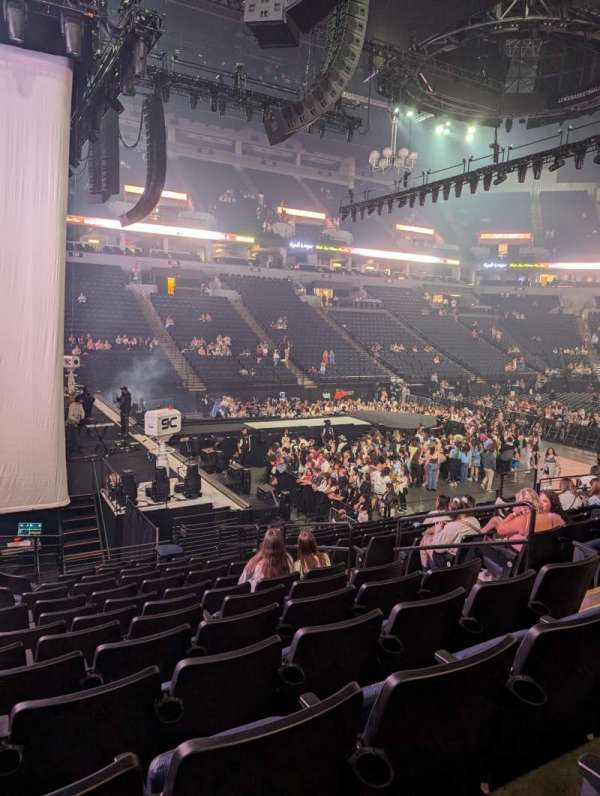 Target Center, section: 116, row: N, seat: 7