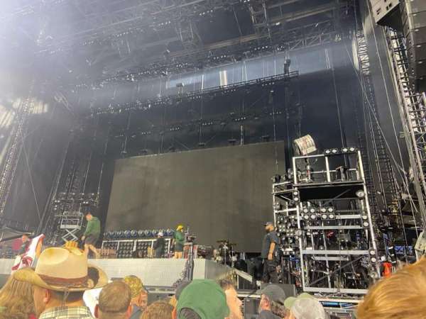 Nissan Stadium, section: GA, row: 4