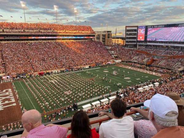 Texas Memorial Stadium, section: 108, row: 3