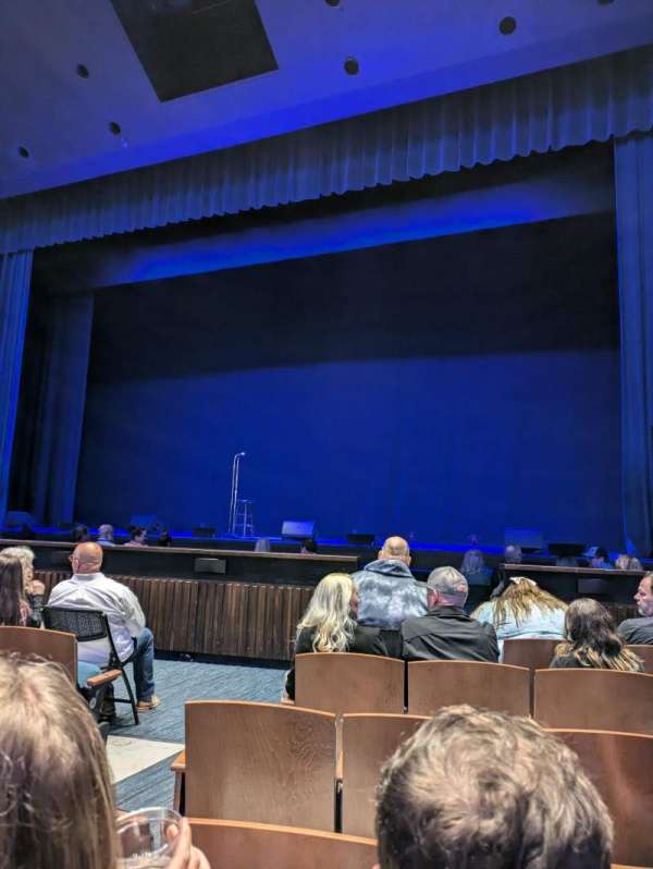 Ovens Auditorium, section: Orchestra RC, row: F, seat: 3