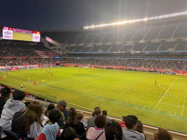 Soldier field, section: 205, row: 6, seat: 8