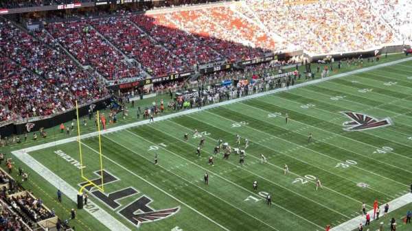 Mercedes-Benz Stadium, section: 319, row: 1, seat: 7