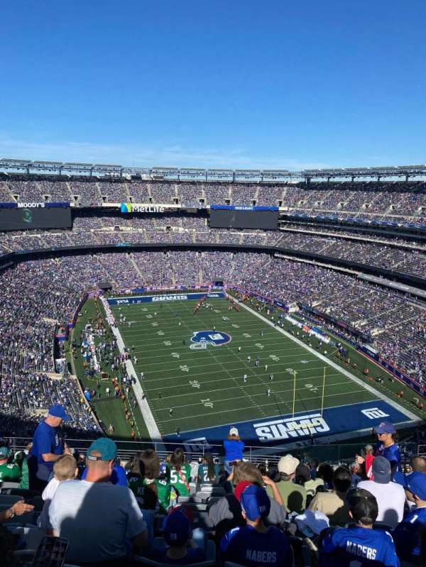 MetLife Stadium, section: 329, row: 18, seat: 9 & 10