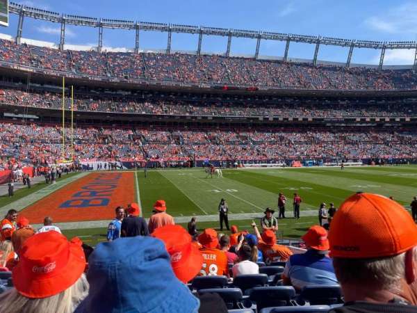 Empower Field at Mile High Stadium, section: 109, row: 12, seat: 5