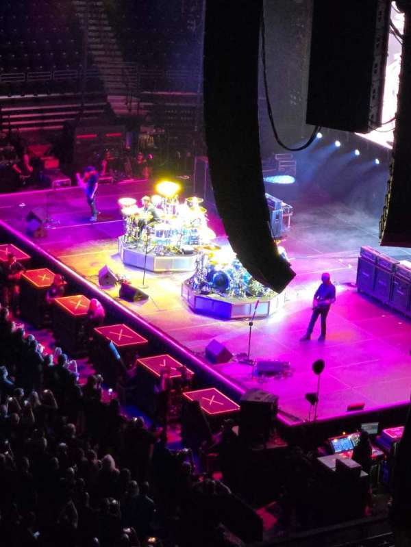 Family Arena, section: 217, row: P, seat: 14