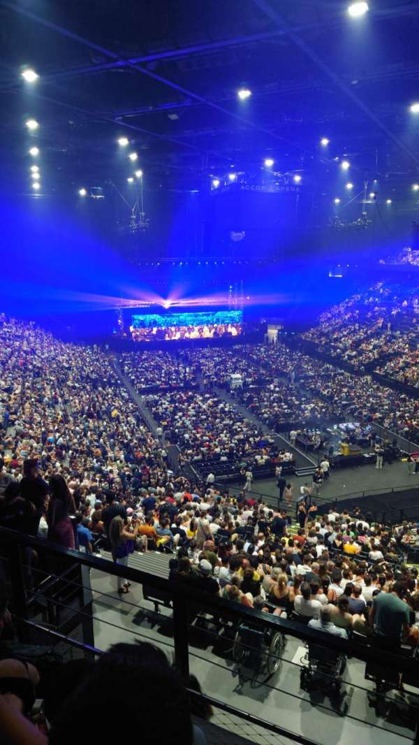 Accor Arena, section: T, row: 87, seat: 19