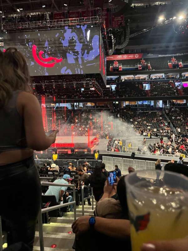 Capital One Arena, section: 101, row: O, seat: 1-2