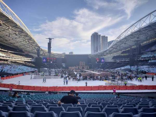 Accor Stadium, section: 118, row: 27, seat: 44