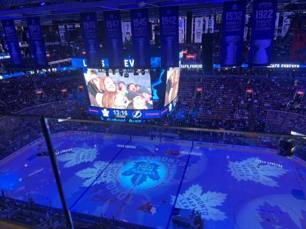 Scotiabank Arena, section: Gondola Box 2, row: 1, seat: 18