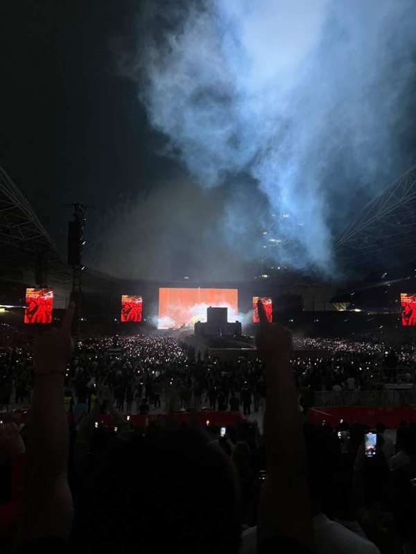 Accor Stadium, section: 118, row: 19, seat: 45