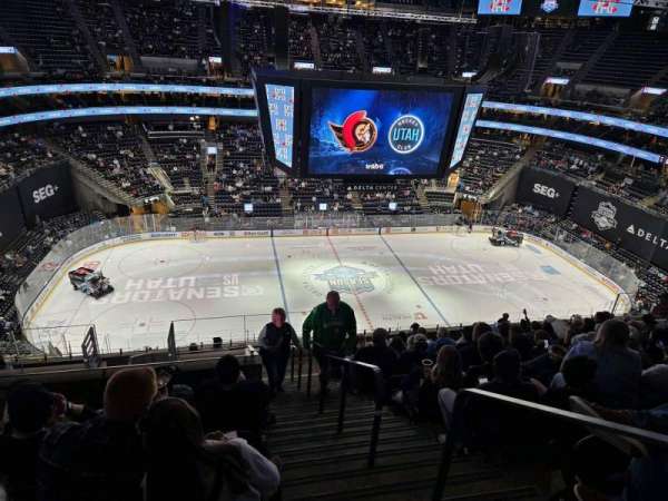 Delta Center, section: 114, row: 12, seat: 1
