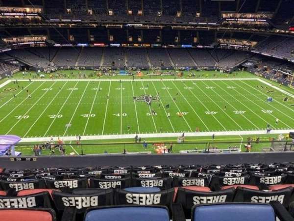Caesars Superdome, section: 615, row: 8, seat: 7-8