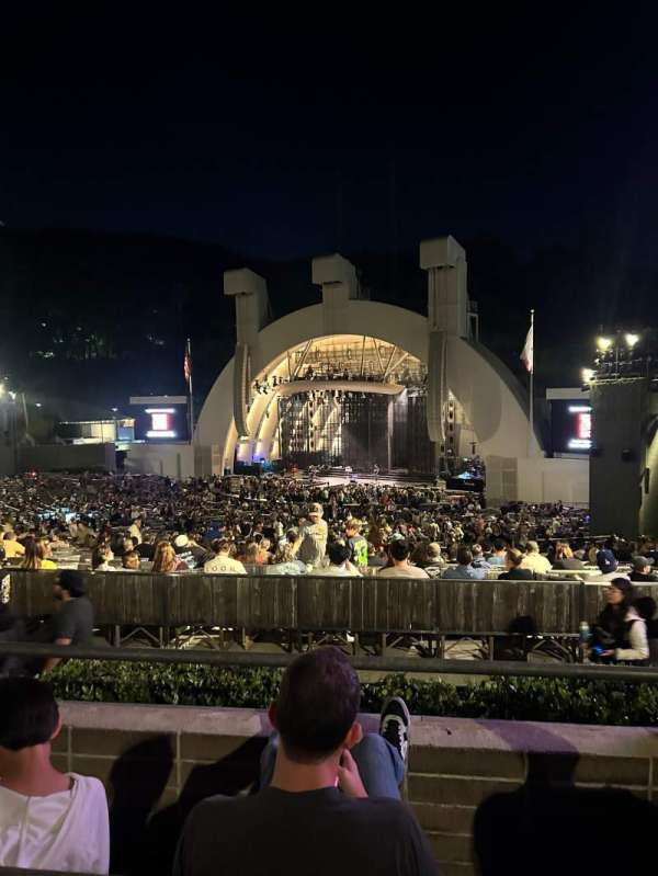 Hollywood Bowl, section: F2, row: 3, seat: 6