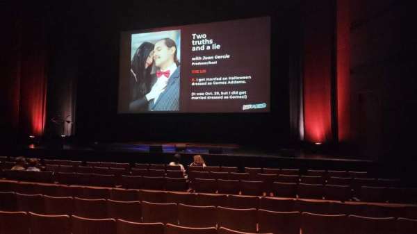 Bass Concert Hall, section: Orchestra, row: F, seat: 138