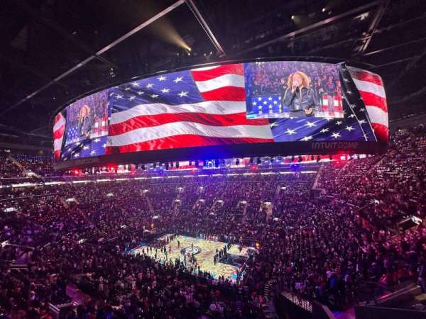 Intuit Dome, section: HL22C, row: 1, seat: 1