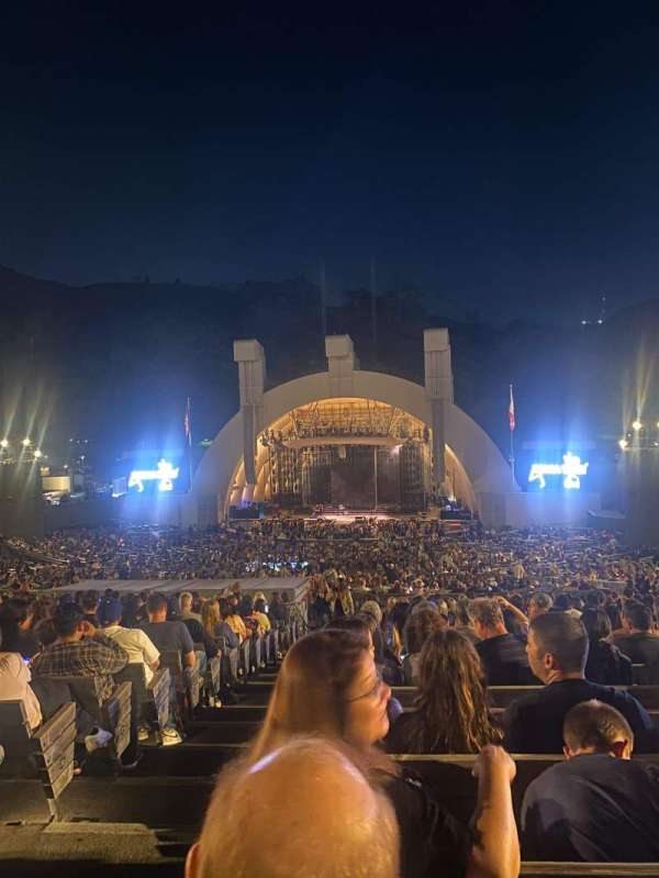 Hollywood Bowl, section: G2, row: 22, seat: 2