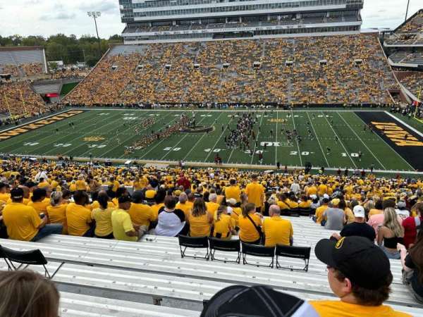 Kinnick Stadium, section: 104, row: 71, seat: 13