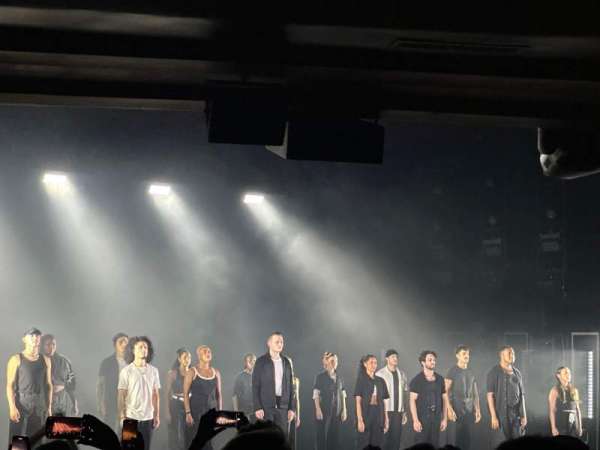 St. James Theatre, section: Orchestra L, row: Q, seat: 13