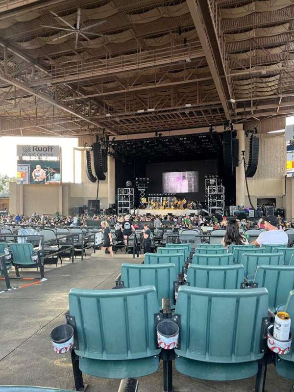 Ruoff Music Center, section: G, row: L, seat: 1-2