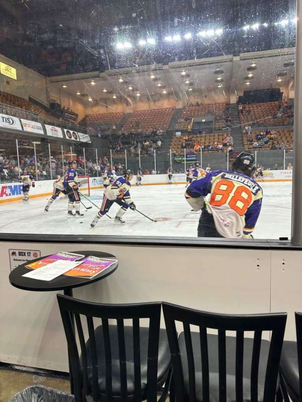 Knoxville Civic Coliseum, section: Box 18, row: 1, seat: 1