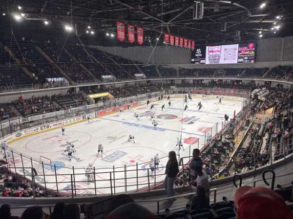 Propst Arena, section: 328, row: F, seat: 7