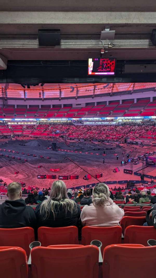 BC Place, section: 234, row: vv, seat: 12