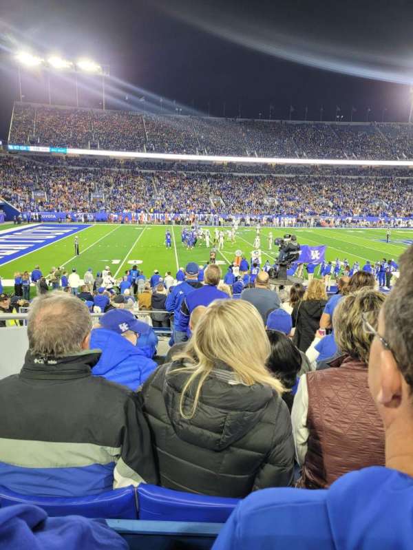 Kroger Field, section: 24, row: 20, seat: 5