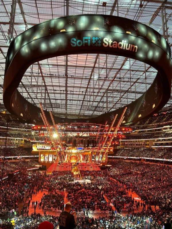 SoFi Stadium, section: 332, row: 4, seat: 78