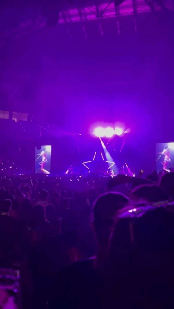 Dickies Arena, section: 109, row: 1, seat: 12
