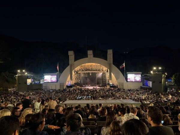Hollywood Bowl, section: G1, row: 16, seat: 19