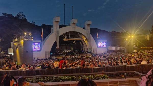 Hollywood Bowl, section: K2, row: 4, seat: 104