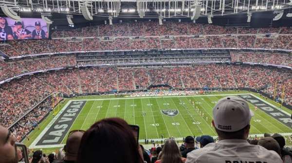 Allegiant Stadium, section: 439, row: 10, seat: 23