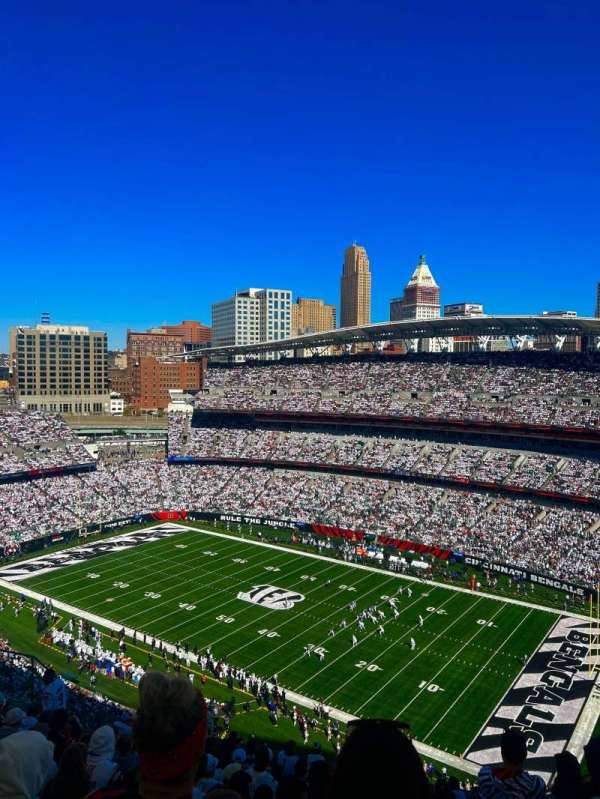 Paycor Stadium, section: 305, row: 23, seat: 6
