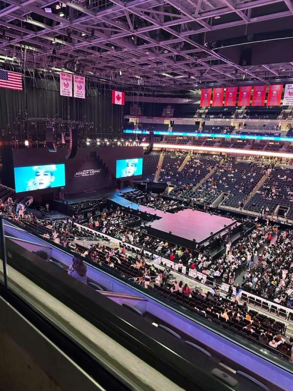 UBS Arena, section: 220, row: 1, seat: 12