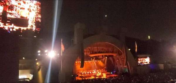 Hollywood Bowl, section: K3, row: 8, seat: 3