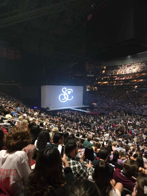 Toyota Center, section: 117, row: 23, seat: 4