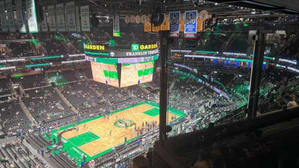 TD Garden, section: 304, row: 15, seat: 13