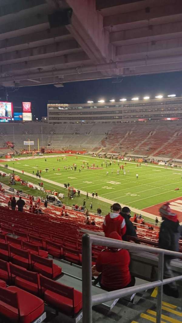 Camp Randall Stadium, section: A, row: 58, seat: 32