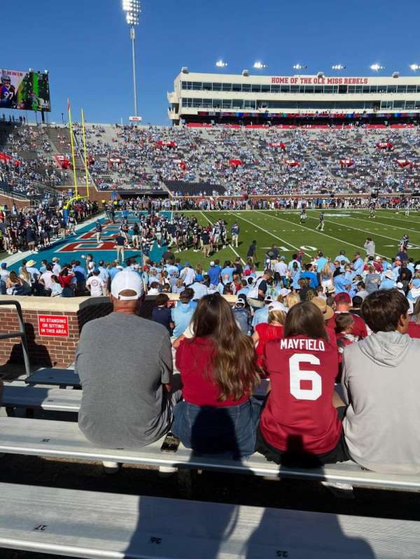 Vaught-Hemingway Stadium, section: R, row: 11, seat: 27