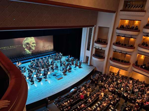 Belk Theater, section: Balcony LB3, row: 1, seat: 1
