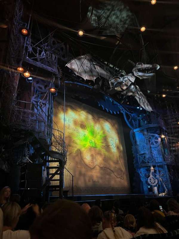 Apollo Victoria Theatre, section: Stalls, row: H, seat: 44