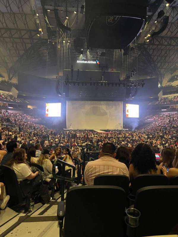 American Airlines Center, section: 113, row: G, seat: 16
