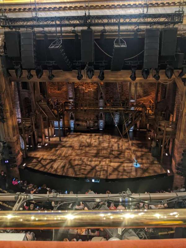 Victoria Palace Theatre, section: Grand Circle, row: A, seat: 18
