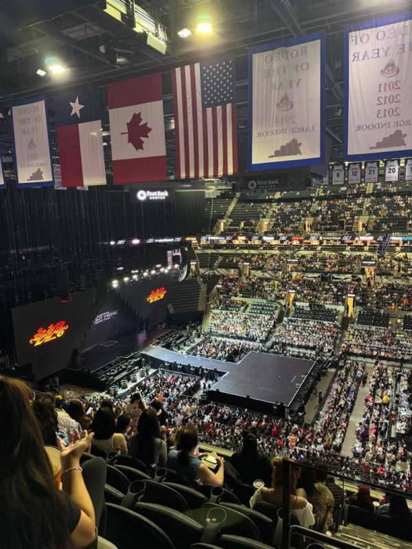 Frost Bank Center, section: 207, row: 10, seat: 2