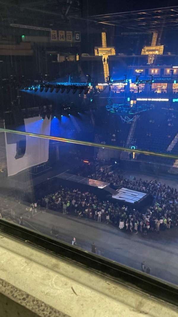 Chase Center, section: 219, row: 6, seat: 12
