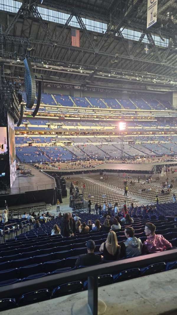 Lucas Oil Stadium, section: 245, row: 1, seat: 14