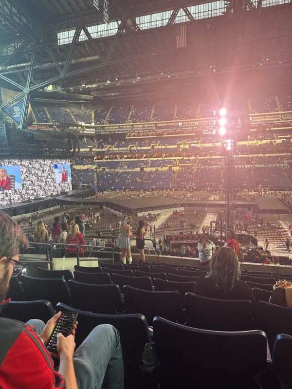 Lucas Oil Stadium, section: 240, row: 10, seat: 16
