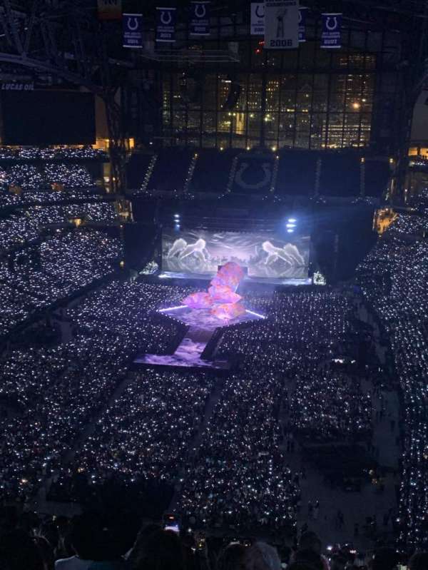 Lucas Oil Stadium, section: 625, row: 22, seat: 5