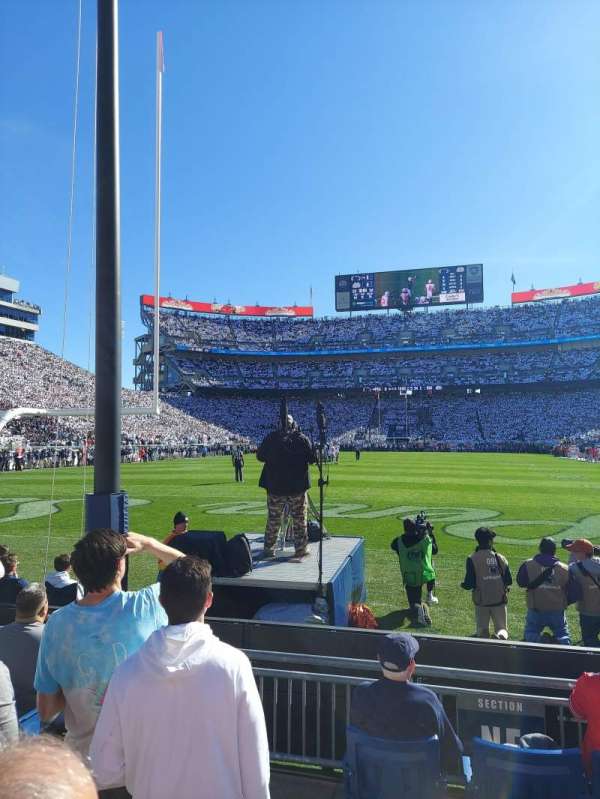 Beaver Stadium, section: NE, row: D, seat: 14